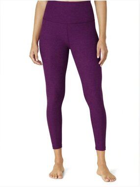 Beyond Yoga Spacedye Caught In The Midi Leggings Purple Size M